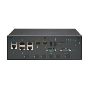 Lanner ICS-P375 Security Appliance, Intel Atom X7000RE Series, 24/48VDC input, 4x 2.5 GbE RJ45, SFP